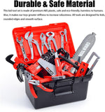 DRSM 69 Piece Kids Pretend Play Tool Set With Electric Drill