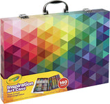 CRAYOLA Inspiration Art Case: 140 Pieces, Deluxe Set with Crayons, Pencils, Markers and Paper in a Portable Storage Case