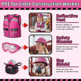 KidBloom Kids Construction Tool Set Pretend Play Box with Drill
