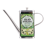 Alfresco Lane Stainless Steel Decorative Rectangular Oil Can 500 ml