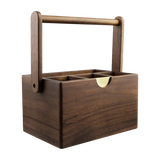 Alfresco Lane Acacia Wood Cutlery Caddy