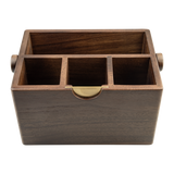 Alfresco Lane Acacia Wood Cutlery Caddy