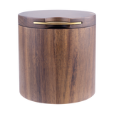 Alfresco Lane Acacia Wood Salt Cellar