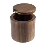 Alfresco Lane Acacia Wood Salt Cellar