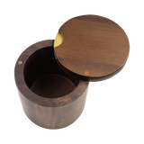 Alfresco Lane Acacia Wood Salt Cellar