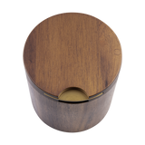 Alfresco Lane Acacia Wood Salt Cellar