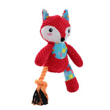 Paws N Claws Patchwork Plush Animals 26x20cm 3 Assorted