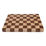 Alfresco Lane Chequered End Grain Cutting Board 40 x 30 x 2.5 cm