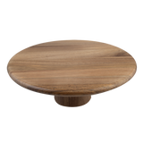 Alfresco Lane Acacia Wood Footed Cake Stand 30 cm