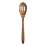 Alfresco Lane Acacia Wood Slotted Spoon 33 cm