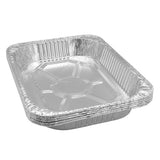 Lemon & Lime Foil Tray Large Value 5 pieces 45.5 cm X 34 cm X 6.5 cm Size