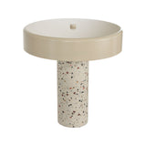 Amalfi Dario Terrazzo Table Lamp Multi-Coloured & White