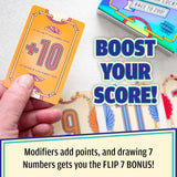 USAopoly Kids Flip 7 Strategy Card Game CSGFLIP7HANG