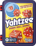 Hasbro Gaming Yahtzee Dice Game Collapsible Cup Storage Case G2662
