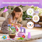 BlueSwan Kids DIY Fabric Flower Bouquet Craft Kit SY025A