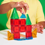 Magna-Tiles microMAGS Travel Magnetic Building Set 26pc Multi-Coloured