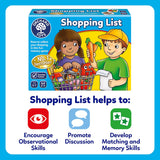 Orchard Toys Shopping List Matching Board Game 003 Multi-Coloured