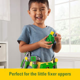 John Deere Deluxe Talking Tool Belt 8-Piece Set Green