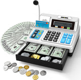 Bstoyder 103-Piece Pretend Play Cash Register Grocery Store Toy