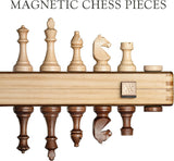 A&A Magnetic Wooden Chess Checkers Set 1008.380.063M