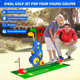 GMAOPHY Toddler Golf Playset Kids Indoor Outdoor Sports Kit Blue