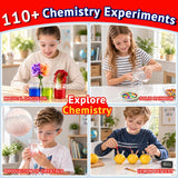 Kids 110 Science Experiment Kit STEM Chemistry Set