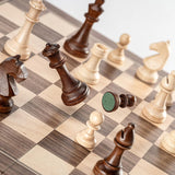 A&A Magnetic Wooden Chess Checkers Set 1008.380.063M