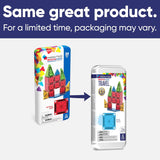 Magna-Tiles microMAGS Travel Magnetic Building Set 26pc Multi-Coloured