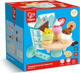 Hape Scoop & Serve Ice Cream Set Wooden Pretend Play