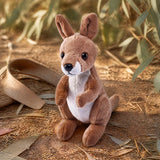 Wild Republic Kids Pocketkins Eco Kangaroo Plush Toy 27817