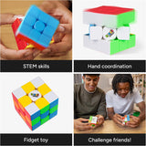 Rubik's Kids 3x3 Magnetic Speed Cube Brain Teaser Toy 6071158