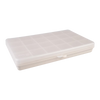 Melii Snackle XL Box Kids Snack Box Storage 24 Adjustable Compartments - Ivory