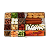 Melii Snackle XL Box Kids Snack Box Storage 24 Adjustable Compartments - Ivory