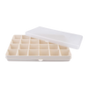 Melii Snackle XL Box Kids Snack Box Storage 24 Adjustable Compartments - Ivory