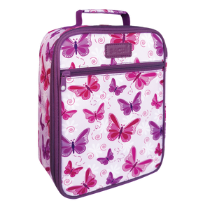 Sachi Butterflies 225 Lunch Tote - Pink