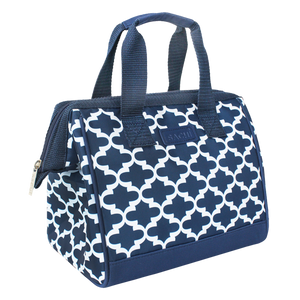 Sachi Moroccan Insulated Lunch Bag - Navy