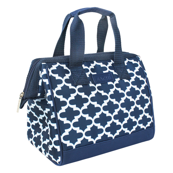 Sachi Moroccan Insulated Lunch Bag - Navy