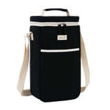 Sachi Insulated Two Bottle Wine Cooler Bag