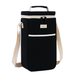 Sachi Insulated Two Bottle Wine Cooler Bag