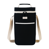 Sachi Insulated Two Bottle Wine Cooler Bag