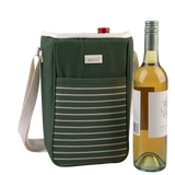 Sachi Insulated Two Bottle Wine Cooler Bag