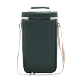 Sachi Insulated Two Bottle Wine Cooler Bag