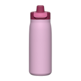 Oasis Flip-Top Stainless Steel Double Wall Insulated Drink Bottle 600ml