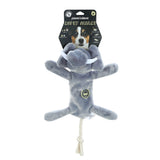 Paws N Claws Safari Rope Skeleton Plush Elephant 38x12cm