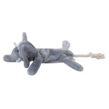 Paws N Claws Safari Rope Skeleton Plush Elephant 38x12cm