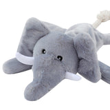Paws N Claws Safari Rope Skeleton Plush Elephant 38x12cm
