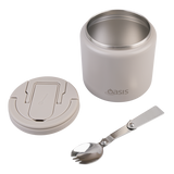 Oasis Stainless Steel Double Wall Insulated Food Flask 700ml
