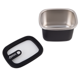 Oasis Microwave Safe Rectangular Stainless Steel Container 500ml