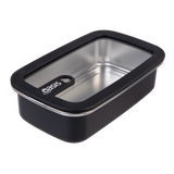 Oasis Microwave Safe Rectangular Stainless Steel Container 700ml