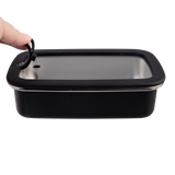 Oasis Microwave Safe Rectangular Stainless Steel Container 700ml